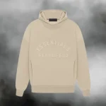 Beige Essentials Hoodie