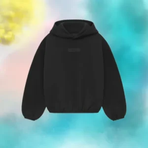 Black Essentials Hoodie