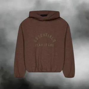 Brown Essentials Hoodie