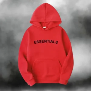 Essentials Red Hoodie