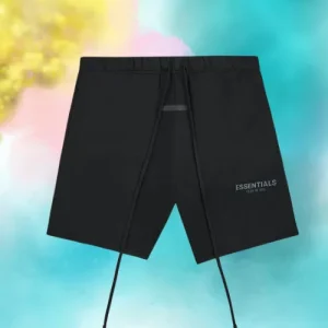 Black Essential Shorts