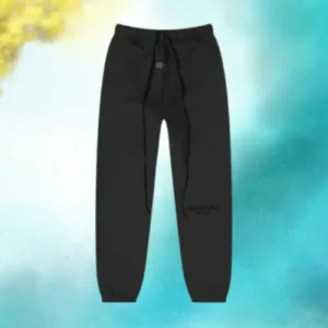 black essentials sweatpants