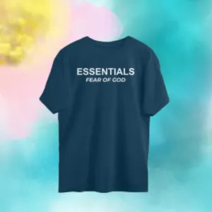 essentials blue t shirt