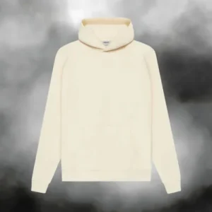 Essentials Cream Knit Hoodie