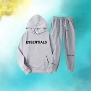essentials tracksuit grey