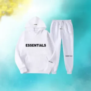 Essentials Tracksuit White