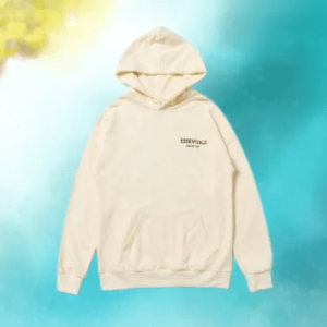 fear of god essentials star hoodie