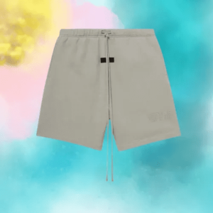 gray essential shorts