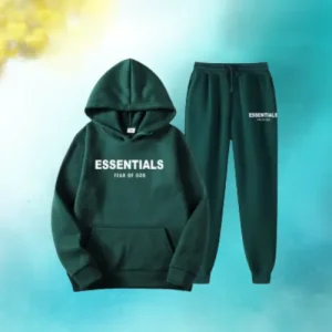 Green Essentials Tracksuit