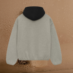 Essentials Grey NBA Hoodie Back