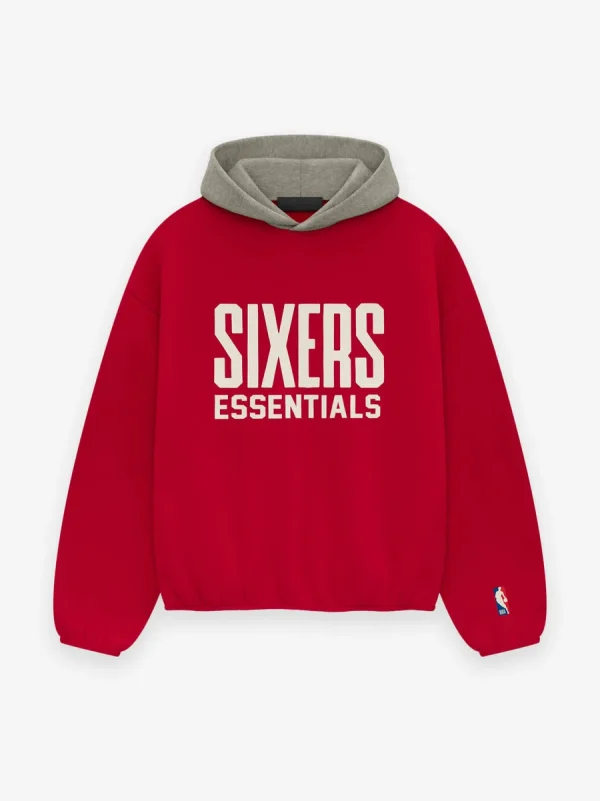 essentials sixers hoodie